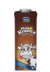 Моја Кравица чоколадно млеко 1l