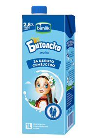 Битолско трајно млеко 2,8%мм 1L